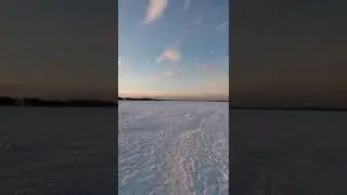 Закат в марте