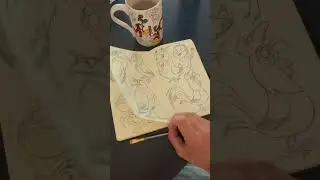 Do you draw in your sketchbook? 