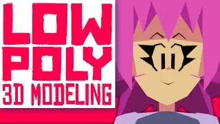 Making a Low-Poly Model!! (Blender 2.8)