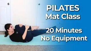 20 Minute Pilates Mat Workout for Dancers | Core Strength & Flexibility for Ballet