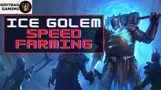 ICE GOLEM SPEED FARMING | Raid Shadow Legends Guide | Different options for farming ice golem