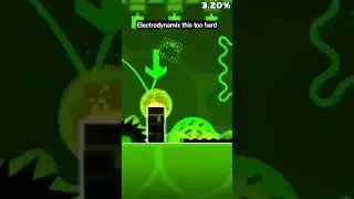 Electrodynamix this too hard (most popular) #xrecorder #geometrydash #gdmemes #memes