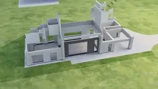 From Floor Plan to Modern House | ArchViz Animation