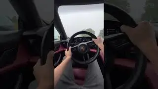 POV Driving 2020 Porsche Taycan 4S #shorts
