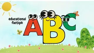abc Alphabet (abc song) learn abc with educationalfactspk #educationalfactspk #abcd #abc #abcdsong