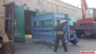 Такелаж станка весом 6000 кг.в пгт Калиновка Киевской области.