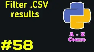 Bonus solution filter .CSV results in Python