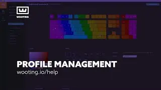 Wootility How To - Profile management
