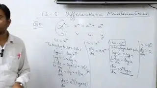 Question 10 | Miscellaneous Exercise | Differentiation | Maths | Class XII