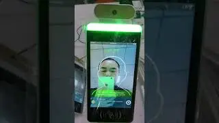 face recognition thermometer/scanner
