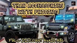 Thar Accessories with Prices || REVIEW ASSAM ||