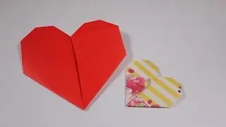 How to origami : Easy Heart