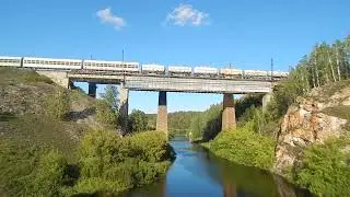 ЖД мост через Каменку, Каменск Уральский
