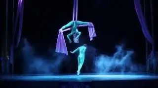Aerial-silks (Полотна). Хореограф Татьяна Максакова.