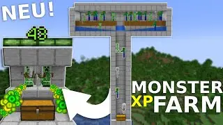 Minecraft: EINFACHE MONSTER XP FARM TUTORIAL! 1.20 (Ohne Mob Spawner)