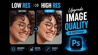 Low Resolution Image into High Resolution in Photoshop in Tamil