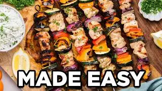 Grilled Chicken Kabobs that are perfect every time!