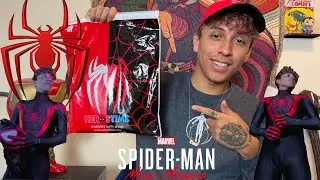 Epic MILES MORALES SPIDER-MAN cosplay! (Herostime suit) Rooftop photoshoot!