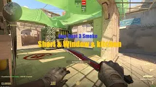 B short & window & kitchen smoke #cs2