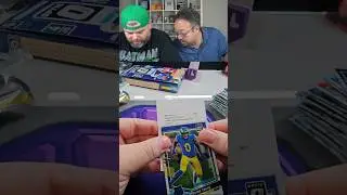 A MASSIVE football rookie auto pulled! #sportscards #football #footballcards