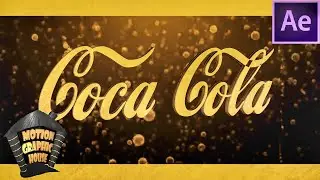After Effects Coca Cola Gold Design | VIDEOCOPILOT-ELEMENT 3D