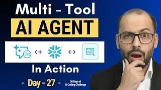 Multi-Tool AI Agent in Action⚡| Snowflake Cortex Agent | Day 27 (Streamlit + Snowflake)