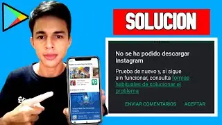 😱No PUEDO DESCARGAR APLICACIONES de PLAY STORE Se PRODUJO un ERROR (SOLUCIONADO)✅