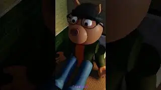 PONY SUFFERS FROM ADHD????💤😴 #shorts #roblox #piggy