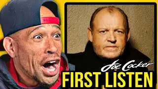 RAPPER first time REACTION to Joe Cocker - With A Little Help From My Friends (Live)!! WOW