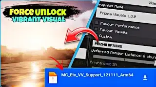 Minecraft Vibrant Visuals Force Unlock 1.21.111 | Copper Drop Patch Shaders Working 🔥