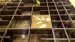 production of a silver mirror. interior technology