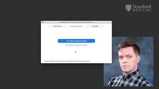 Audio and Video Connections for Zoom Meetings on a Computer