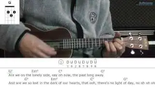 How to play Into The Wild with LP (Ukulele lesson)