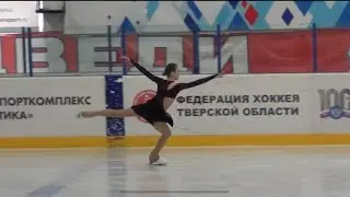 Кристина Жукова. 2 спортивный разряд. 2 место ⛸. Короткая программа.
