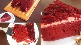 How To Make A Boxed Cake Mix Taste Homemade | Super Moist Red Velvet Cake !!