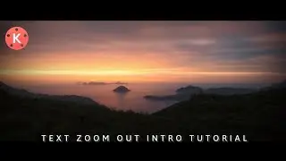 ZOOM Text Intro Tutorial In Kinemaster || Kinemaster Tutorial 2021!!