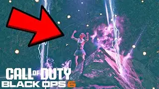 SIDE EASTER EGG FOUND ON BO6 ZOMBIES!! (LIBERTY FALLS)