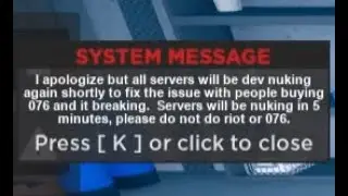 Developer Nuke in SCP: Site Roleplay