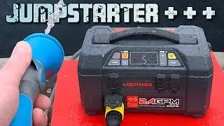 Best Jump Starter 2023 | Tire Inflator | Power Washer | Power Station | Lokithor AW401