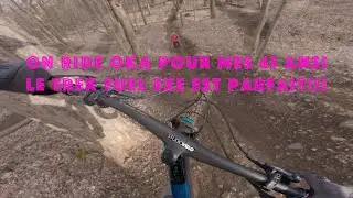On roule pour ma fête. Les conditions sont magnifique. Le Trek Fuel EXe est phénoménal.