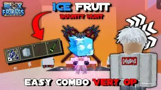 Ice Bounty Hunt - ice + godhuman + dragon trident Very OP🥶🧊 [ ROBLOX ] [ BLOX FRUIT ] Buah Es