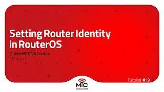 Setting Router Identity in RouterOS