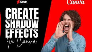 Make Awesome Shadow Effect In Canva | Just 1 Min | Quick Effect |