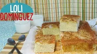 Coca boba or Coca María. Loli Domínguez - VERY EASY RECIPE. TRADITIONAL VALENCIAN SPONGE