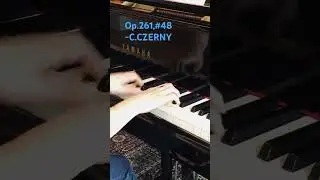 🎹Need the exercise?▶️#48, 125 Exercises in passage-playing, Op.261 - C.Czerny #shorts#piano#etude