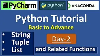 Python Tutorial Day-2 By Vivek Bindraji #python #pythonprogramming #pythontutorial