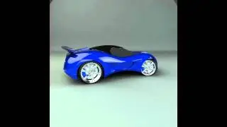 First car done in Autodesk Maya 2011