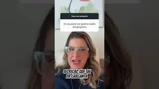 GOSMA que sai da Garganta: Laringite crônica