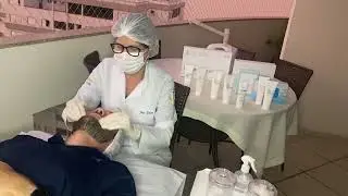 Demonstração de Limpeza de Pele com produtos Coreanos - Atomy