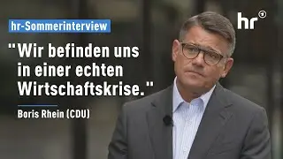 Sommerinterview mit Ministerpräsident Boris Rhein (CDU) | Politik und Zeitgeschehen